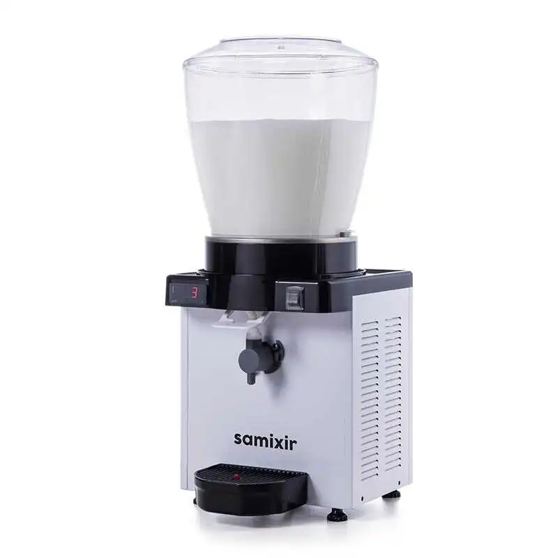 Produktbild: Samixir KAM22 Panoramischer Digitaler Schaum Ayran Spender, 22 Lt, Weiß
