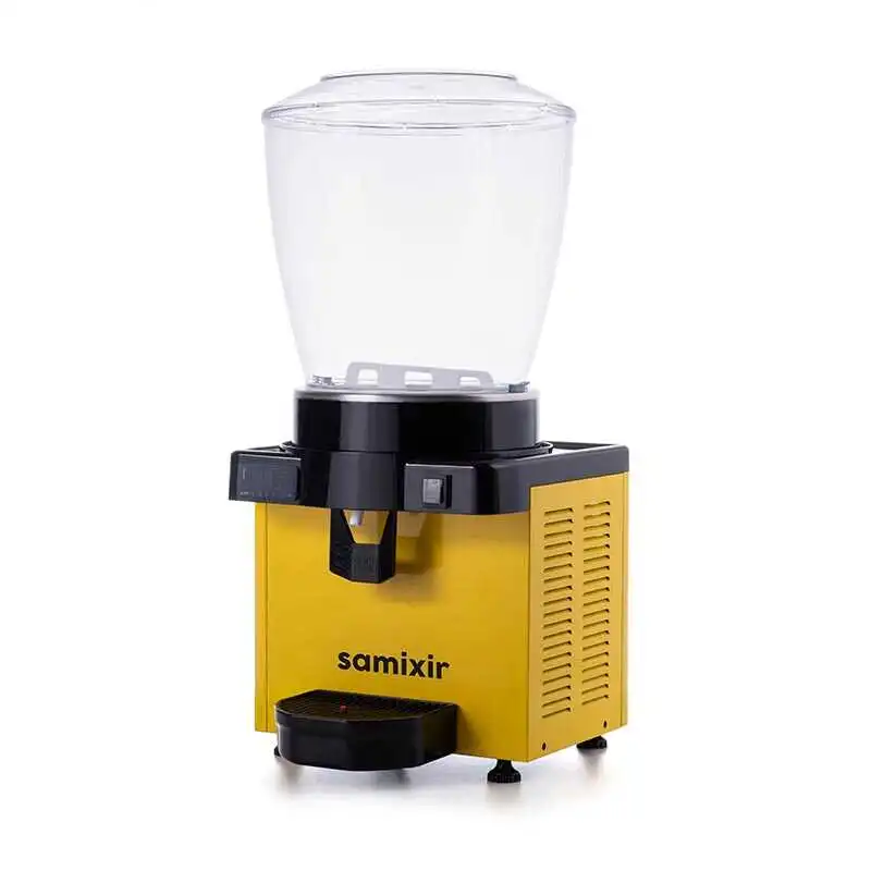 Produktbild: Samixir M22 Panoramischer Digitaler Kaltgetränke-Spender 22 Lt Gelb