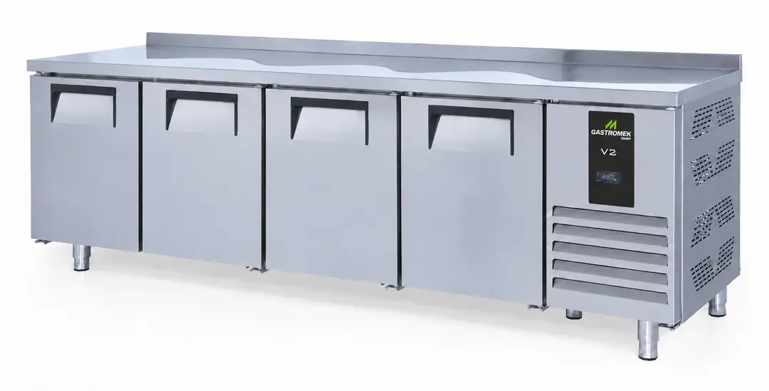 Produktbild: Gastromek Unterbaukühlschrank mit 4 Türen